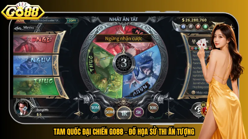 Tam Quốc Đại Chiến Go88 – Chọn Đúng Thế Lực, Ôm Trọn Quỹ Thưởng 2 Tam Quốc Đại Chiến Go88 – Đồ họa sử thi ấn tượng